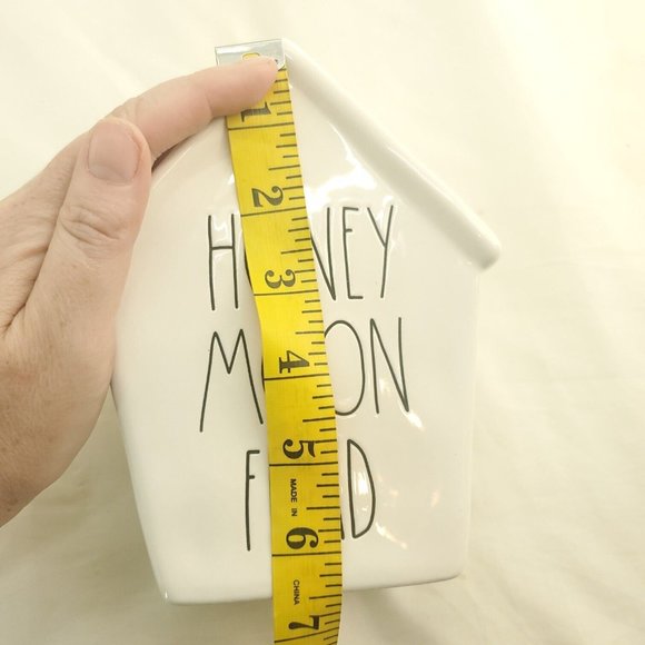 Rae Dunn Artisan Collection By Magenta Honey Moon Fund Piggy Coin Bank - Picture 8 of 12